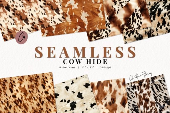 Download Seamless Cow Hide Patterns - Patterns Collection
