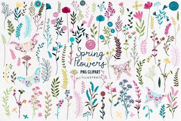 Download Spring Flowers PNG Clipart | Wild Flower - Flowers Collection