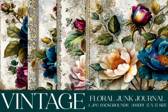 Download Elegant Floral Backgrounds, S15 - Backgrounds Collection