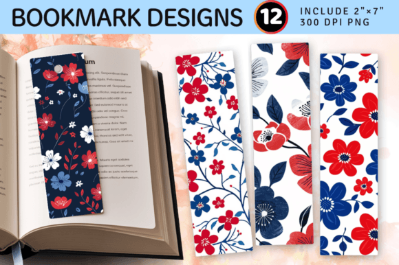 Download Red Blue &amp; White Cute Flowers PNG Bookma - Flowers Collection