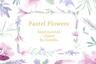 Download Watercolor Pastel Flowers I - Flowers Collection