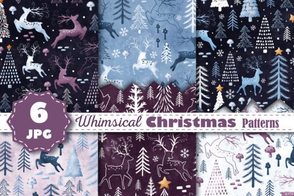 Download Whimsical Christmas Patterns - Patterns Collection