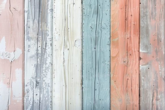 Download Colorful Wooden Plank Background - Plank background Collection