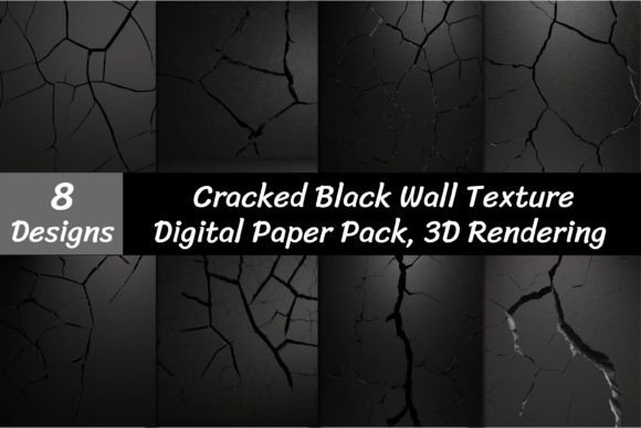 Download Cracked Black Wall Texture Backgrounds - Backgrounds Collection