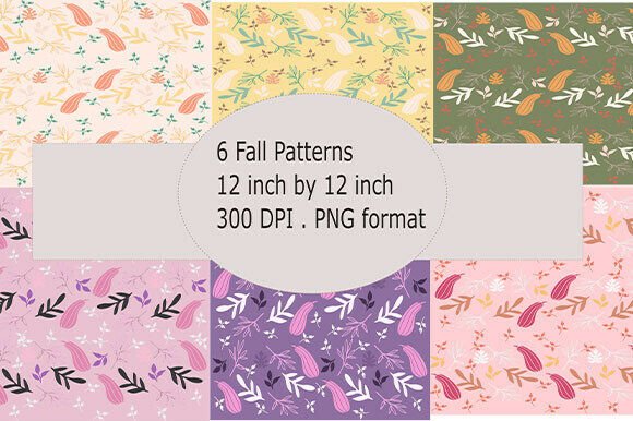 Download 6 Fall Patterns : - Patterns Collection