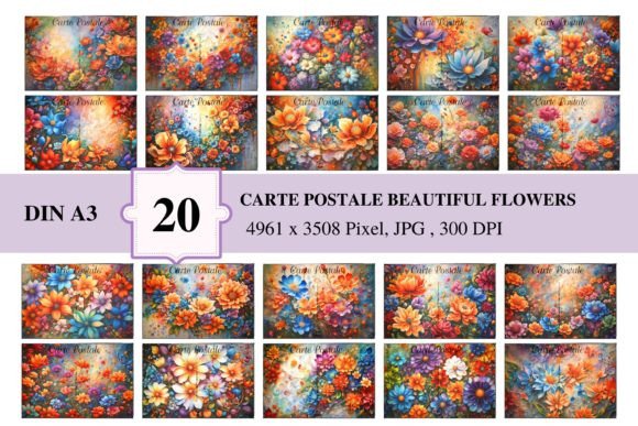 Download Carte Postale Beautiful Flowers - Flowers Collection