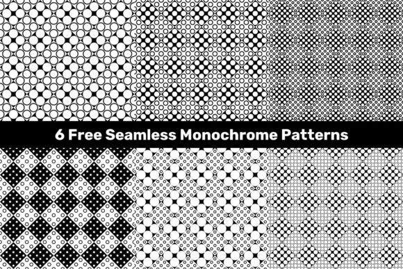 Download 6 Free Seamless Circle Patterns - Patterns Collection