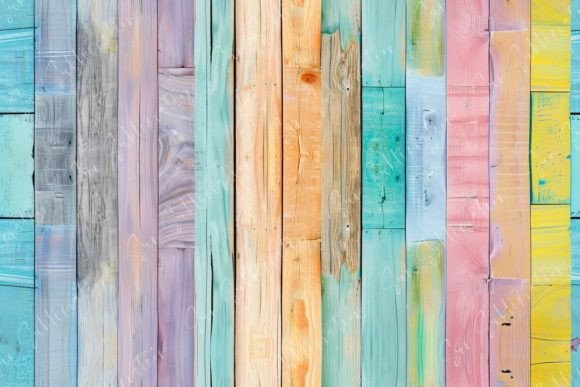 Download Colorful Wooden Plank Background - Plank background Collection