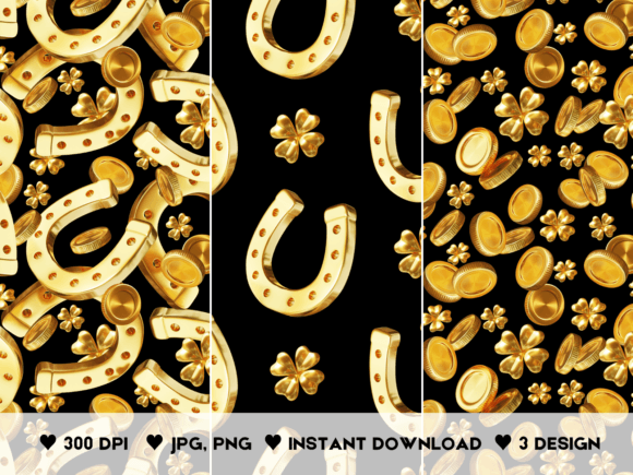 Download Golden Patterns Set - Patterns Collection