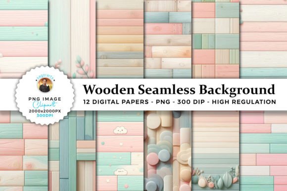 Download Pastel Wooden Seamless Backgrounds - Backgrounds Collection